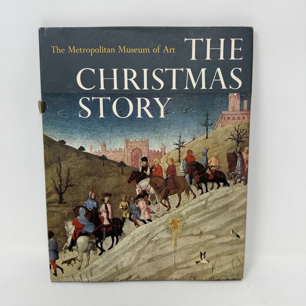 The Christmas Story, Metropolitan Museum of Art, 1966 Vintage Hardcover Book